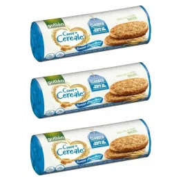 3 x Pełnoziarniste Ciastka Owsiane Bez Dodatku Cukru 280 g - Gullon