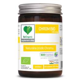 Chrom Ekstrakt Bio 100 Tabletek 100 Mcg - Be Organic