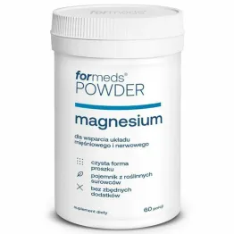 MAGNESIUM Cytrynian Magnezu w Proszku 55,8 g - Formeds