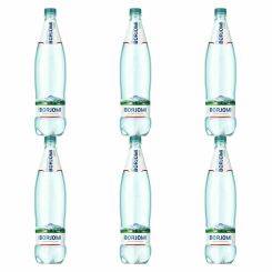6 x Naturalna Woda Mineralna Naturalnie Wysoko Nasycona CO2 Wysoko Zmineralizowana PET 1 l - Borjomi