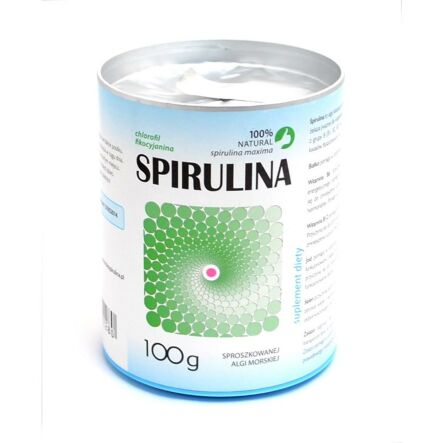 Spirulina Maxima W Proszku 100 G Tuba - Aura