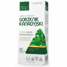 Gorzknik Kanadyjski 520 mg 60 Kapsułek - Medica Herbs