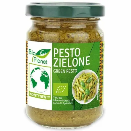 Pesto Zielone Bio 140 g - Bio Planet