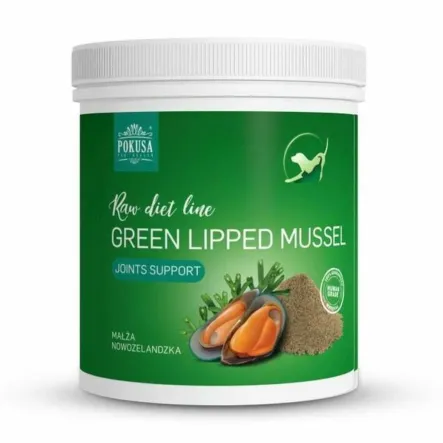 Małż Nowozelandzki Proszek Dla Psów i Kotów 150 g - Pokusa
