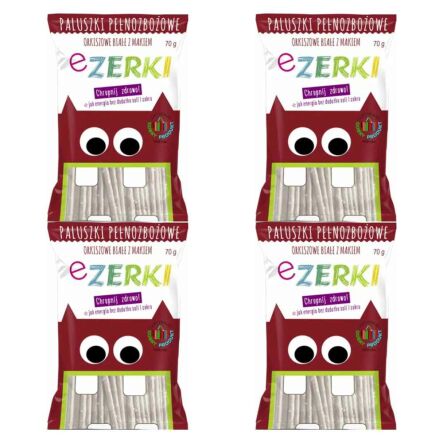 4 x Paluszki Orkiszowe z Makiem 70 g - Ezerki