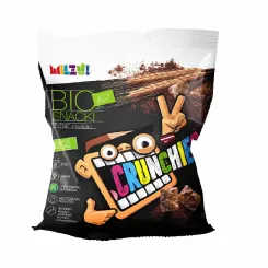 Płatki Crunchies Snack Żytnio-Owsiane z Kakao Bio 70 g - Milzu