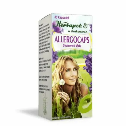 ALLERGOCAPS 30 Kapsułek - Herbapol Kraków