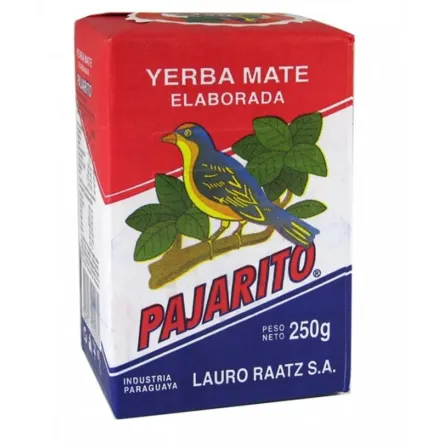 Yerba Mate Pajarito Elaborada 250 G