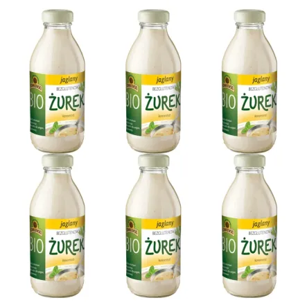 6 x Żurek Jaglany Bezglutenowy Koncentrat Bio 320 Ml -  Kowalewski