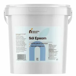 Siarczan Magnezu Sól Epsom Wiadro 5 kg - Naturalnie Zdrowe
