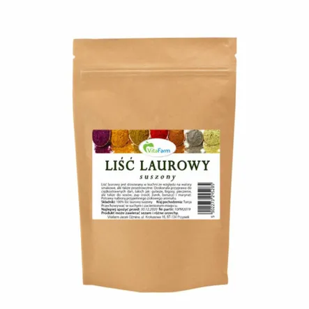 Liść Laurowy 50 g - Vitafarm - Liście Laurowe