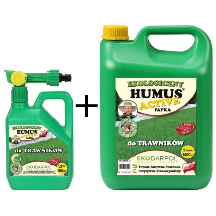 Spray 1,2 l + Zapas 5 l Humus Active Papka do Trawników Eko - Ekodarpol