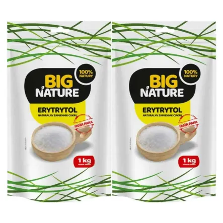 2 x Erytrytol 1 kg - Big Nature - Erytrol 1000 g