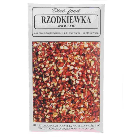Rzodkiewka Nasiona Na Kiełki 80 g - Diet - Food 