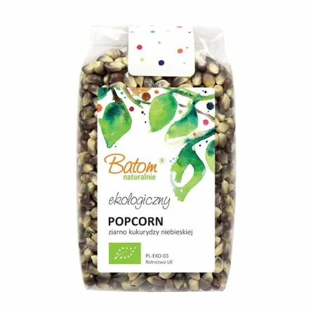 Kukurydza na Popcorn Niebieska BIO 250 g - BATOM 