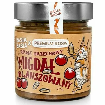 Krem Migdałowy z Wiśnią 195 g - Basia Basia