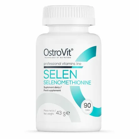 OstroVit Selen Selenomethionine 90 tabletek x 100 mcg