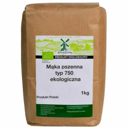 Mąka Pszenna Typ 750 Eko 1 kg - Młyn Kopytowa