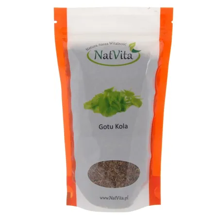 Gotu Kola Pocięta Wąkrota Azjatycka Centella Asiatica 100 g Natvita - Wyprzedaż