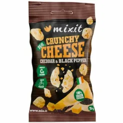 Chrupiący Ser do Kieszeni Cheddar Irlandzki  z Pieprzem 20 g - Mixit