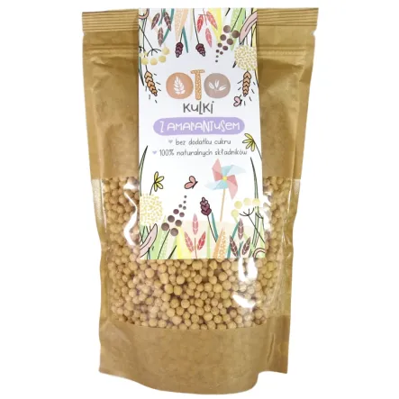 OTO Kulki z Amarantusem Bez Dodatku Cukru 100 g - Otolandia