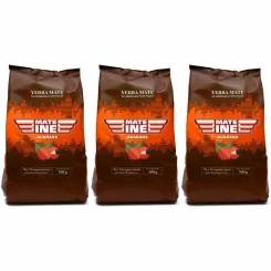 3 x Yerba Mate Mateine Guarana 500 g