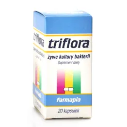 Triflora Żywe Kultury Bakterii 20 Kapsułek - Farmapia