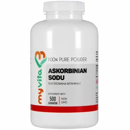 Askorbinian Sodu (Witamina C Buforowana) 500 g - MyVita