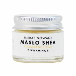 Masło Shea Nierafinowane Pomarańczowe z Witaminą E 20 ml - Natur Planet