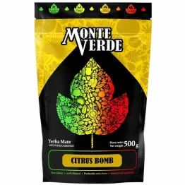 Yerba Mate Monte Verde CITRUS BOMB 500 g