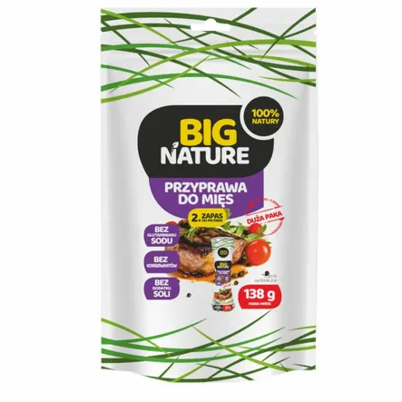 Zapas Przyprawa do Mięs 138 g - Big Nature