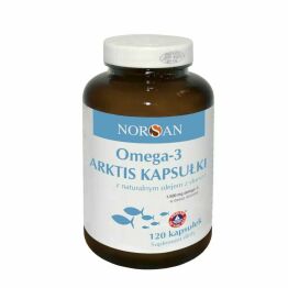 Omega - 3 Arktis 120 Kapsułek - Norsan