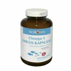 Omega - 3 Arktis 120 Kapsułek - Norsan