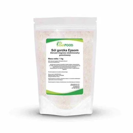 Siarczan Magnezu 1 kg Vivio - Sól Gorzka Epsom