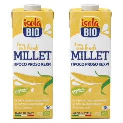 2 x Napój Jaglany Bezglutenowy Bez Dodatku Cukru Bio 1 l - Isola