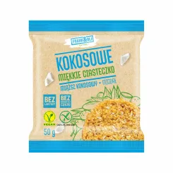 Ciasteczko Kokosowe plus  Migdał Bezglutenowe 50 g - Frank i Oli