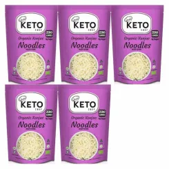 5 x Makaron Keto (Konjac Typu Noodle do Woka) Bio 270 g - Keto Chef