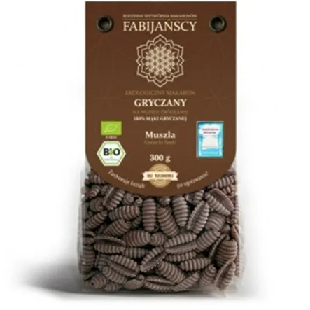 Makaron Gryczany Bio - Muszelki 300g - Fabijańscy