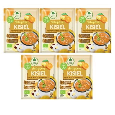 5 x Kisiel do Kubka Pigwowiec z Pomarańczą Eko 30 g - Dary Natury