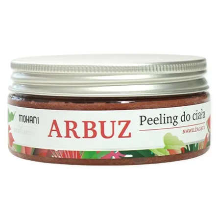 Peeling do Ciała Nawilżający - Arbuz 150 g Mohani - Wyprzedaż