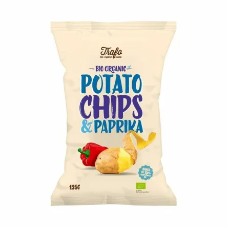 Chipsy Ziemniaczane O Smaku Paprykowym Bio 125 G Trafo 