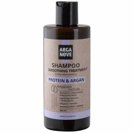 Szampon do Włosów Intensywnie Odbudowujący Protein and  Argan 300 ml - Arganove
