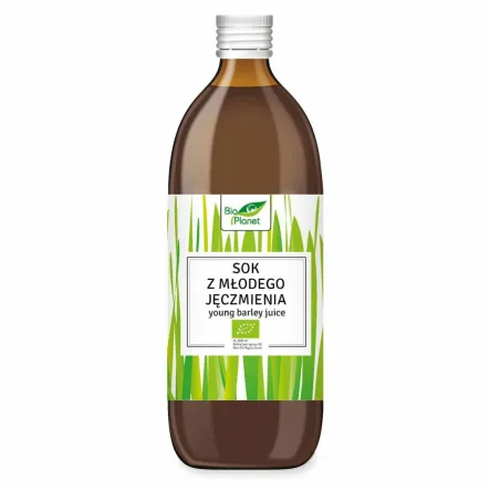 Sok z Młodego Jęczmienia Bio 500 ml - Bio Planet 
