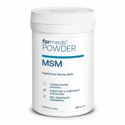 MSM Metylosulfonylometan Proszek 72 g (90 Porcji) - Formeds