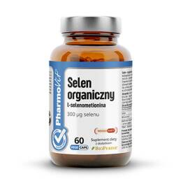 Selen Organiczny L-selenometionina 60 Kapsułek Clean Label - Pharmovit