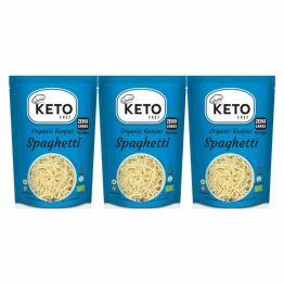 3 x  Makaron Keto (Konjac Typu Noodle Spaghetti) Bio 270 g (200 g) - Keto Chef