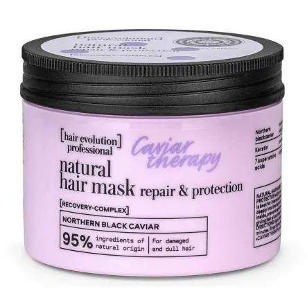 Maska Do Włosów Zniszczonych i Matowych Caviar Therapy 150 ml - Natura Siberica