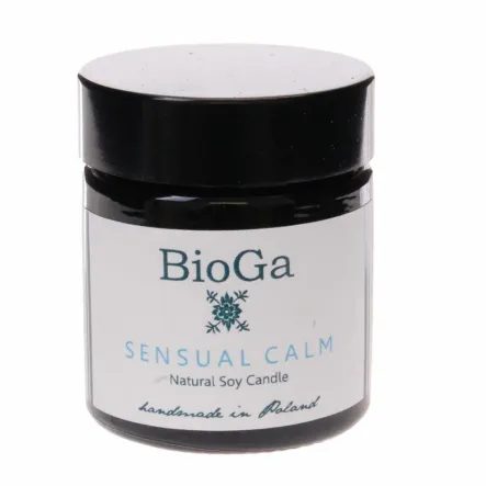 Świeczka Sojowa SENSUAL CALM 30 ml - BioGa Świeca Sojowa