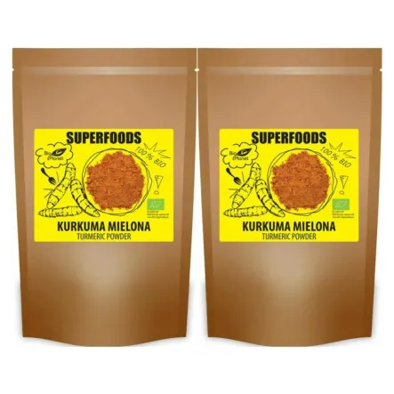2 x Kurkuma Mielona Bio 200 g - Bio Planet
