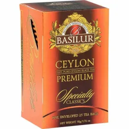 Herbata Czarna CEYLON PREMIUM 50 g (25x 2 g) - Basilur
